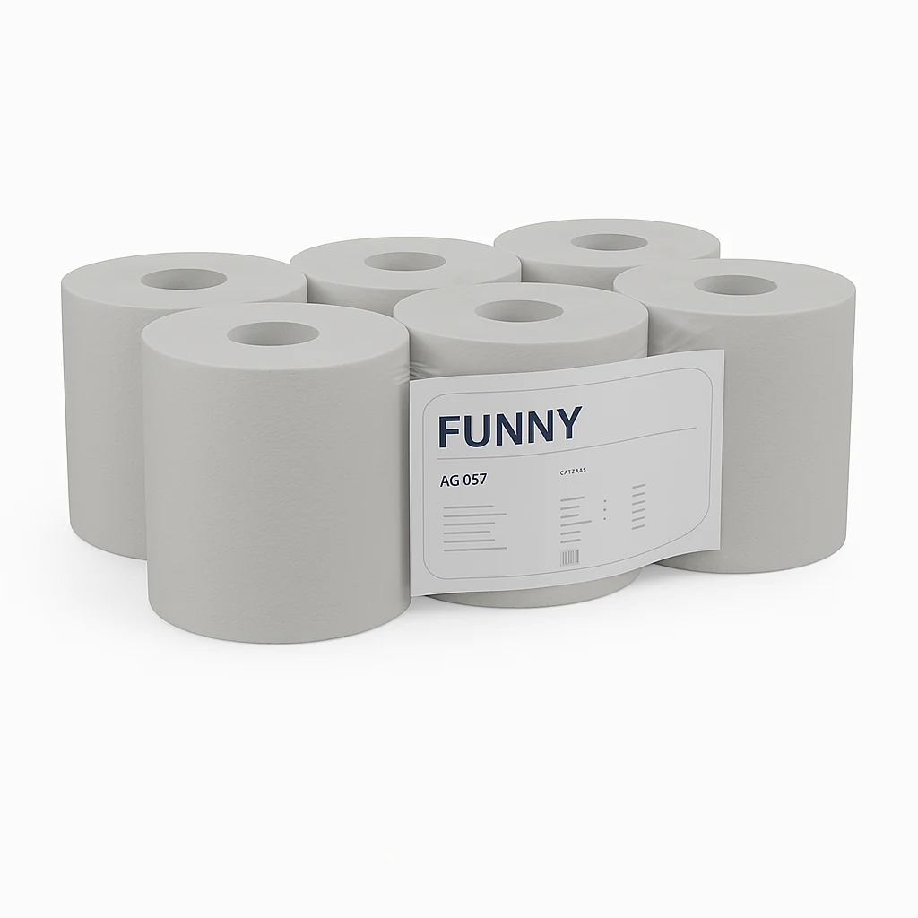 Handtuchpapierrollen 1-lagig
