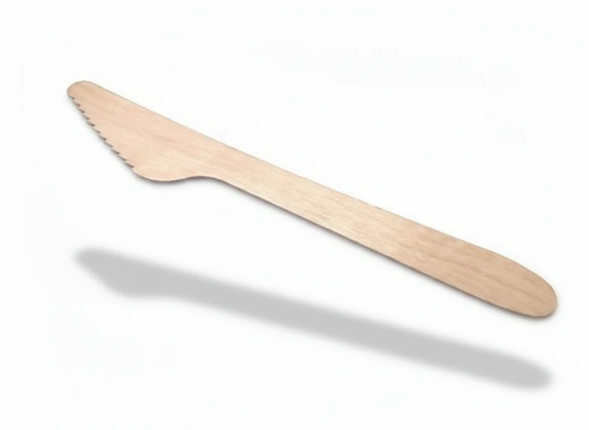 Holz-Einwegmesser, splitterfrei